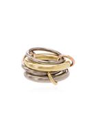 Spinelli Kilcollin 18kt Yellow Gold Cici Four-link Ring - Metallic