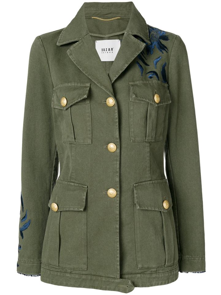 Bazar Deluxe Classic Cargo Jacket - Green