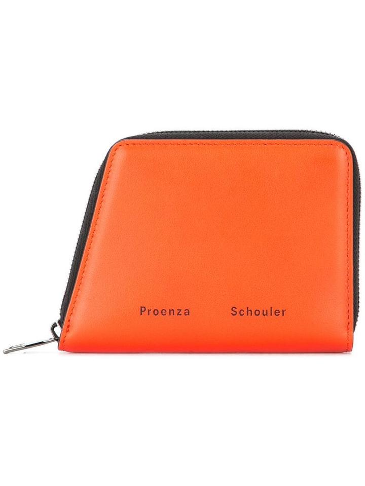 Proenza Schouler Trapeze Zip Wallet - Yellow