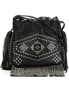 Saint Laurent Small 'helena' Bucket Bag, Women's, Black