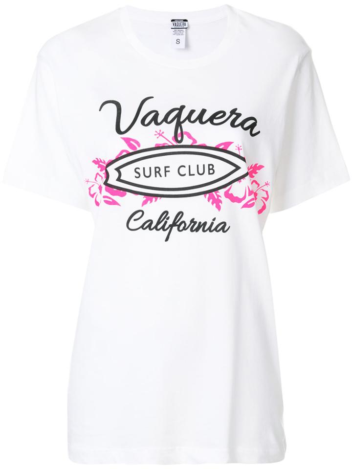 Vaquera Vaquera Surf Club T-shirt - White