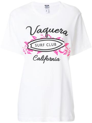 Vaquera Vaquera Surf Club T-shirt - White