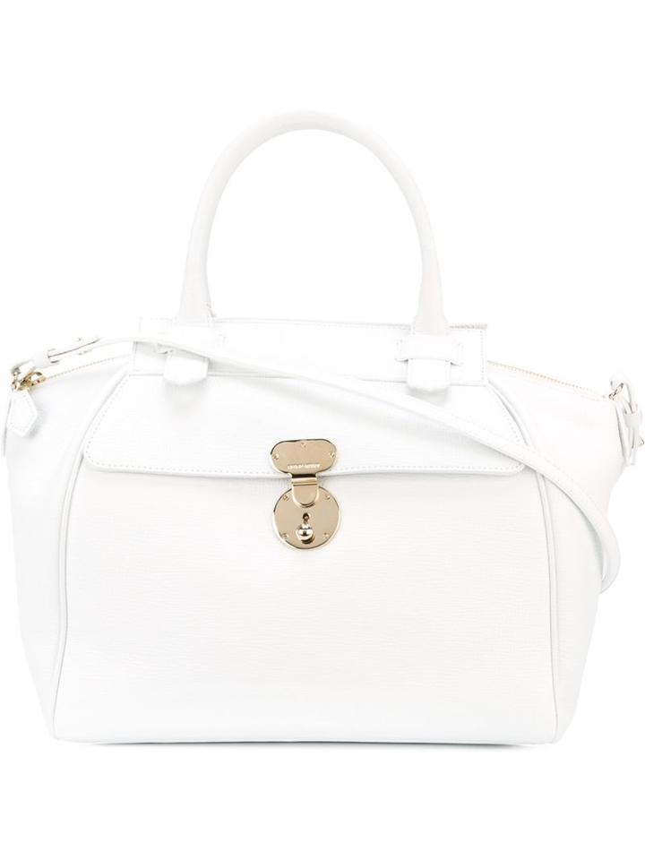 Giorgio Armani Lock Bowling Tote