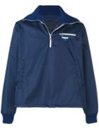 Prada Half Zipped Lightweight Sweatshirt - Blue