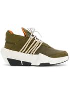 The Shoe Surgeon Farfetch X The Shoe Surgeon Y3 Mira Sneakers - Green
