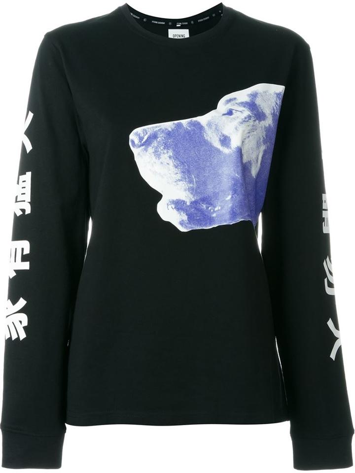Opening Ceremony Dog Print Sweatshirt