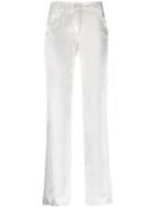 Chanel Pre-owned 2004 Straight-leg Trousers - White