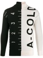 A-cold-wall* Contrast Logo Sweater - Black