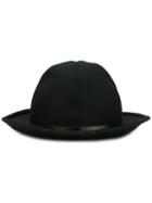 Yohji Yamamoto 6 Panel Hat, Men's, Black, Wool