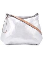 Barbara Bui Large Shoulder Bag - Silver