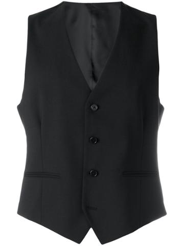 Versace Classic Waistcoat - Black