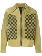 Enfants Riches Déprimés Television Checker Jacket - Green