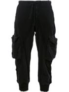 Greg Lauren Black Knit/fleece Lounge Pant