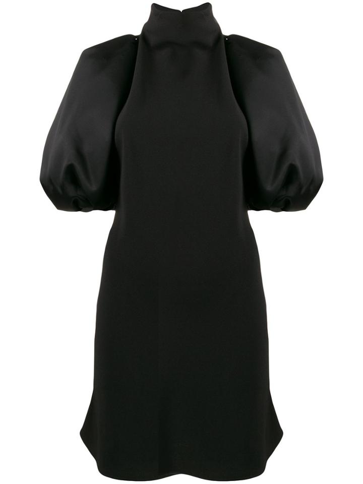 Ellery Puff Sleeve Dress - Black