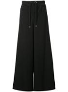 Fumito Ganryu Wide-leg Long Trousers - Black