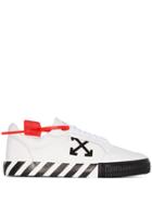 Off-white Vulcanized Low-top Platform Sneakers