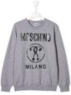 Moschino Kids Teen Milano Sweatshirt - Grey