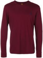 Polo Ralph Lauren Logo Round Neck Top - Red