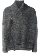 Daniel Andresen 'knautia' Cardigan, Men's, Size: Large, Grey, Linen/flax/virgin Wool