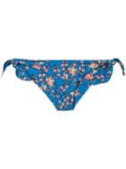 Isabel Marant Floral Print Bikini Bottom - Blue