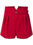 Red Valentino Loose Fitted Shorts