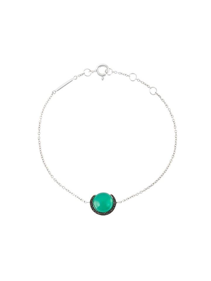 Christina Debs Agate And Diamond Bracelet