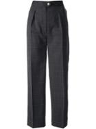 Cline Vintage Windowpane Check Trouser