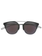 Dior Compositi 1.0 Sunglasses, Women's, Black, Metal Other