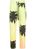 Ports V Jamaica Print Track Trousers - Yellow & Orange