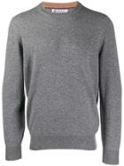 Brunello Cucinelli Slim-fit Cashmere Sweater - Grey