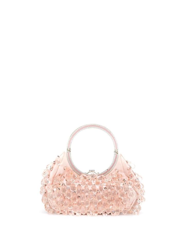Valentino Pre-owned Beaded Tote - Pink