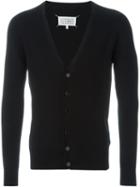 Maison Margiela Classic Cardigan, Men's, Size: L, Black, Cotton