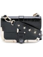Red Valentino - Shoulder Bag With Stars - Women - Leather - One Size, Black, Leather