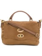 Zanellato Foldover Tote - Brown