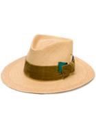 Nick Fouquet Bow Detail Hat - Neutrals