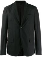 Prada Crushed Lightweight Tailored Jacket - Black