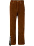 Palm Angels Corduroy Jeans - Brown