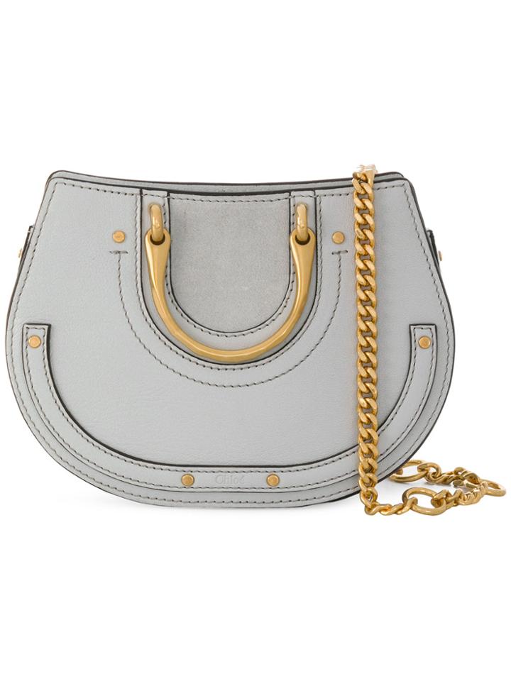 Chloé Micro Pixie Bag - Grey