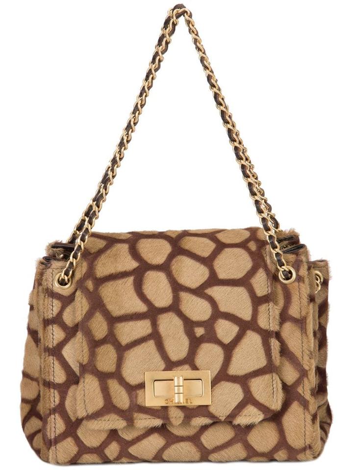 Chanel Pre-owned 2.55 Flap Evening Bag - Brown