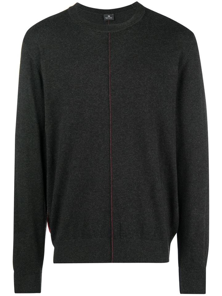 Ps Paul Smith Crew Neck Sweater - Black