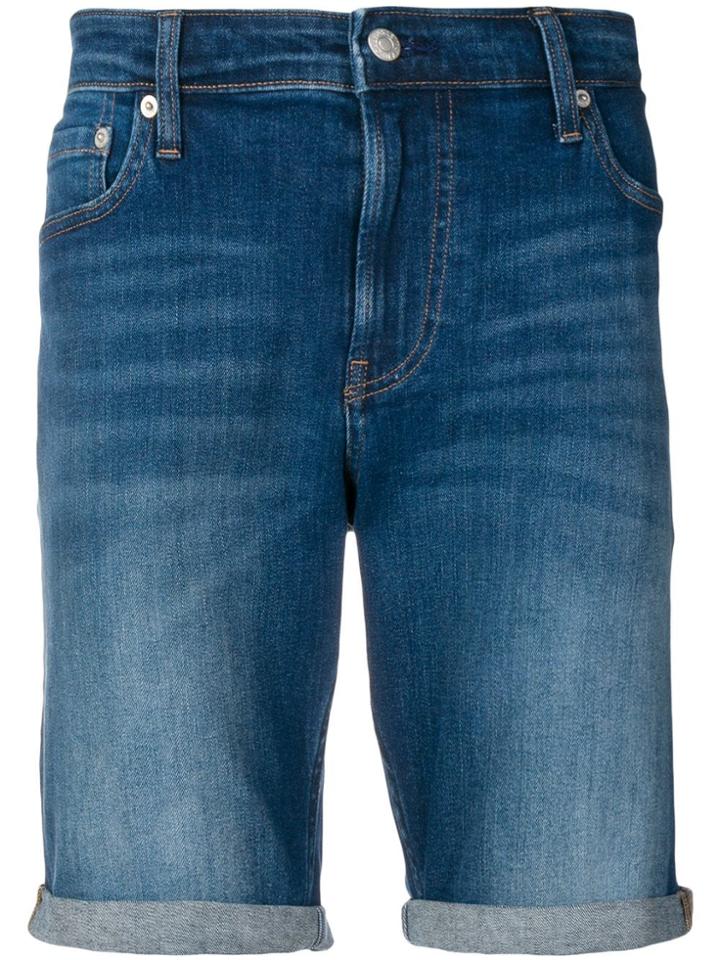 Calvin Klein Jeans Denim Shorts - Blue