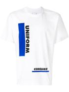 Sacai Uniform Conquest T-shirt - White