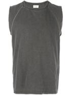 Saint Laurent Sleeveless T-shirt - Grey