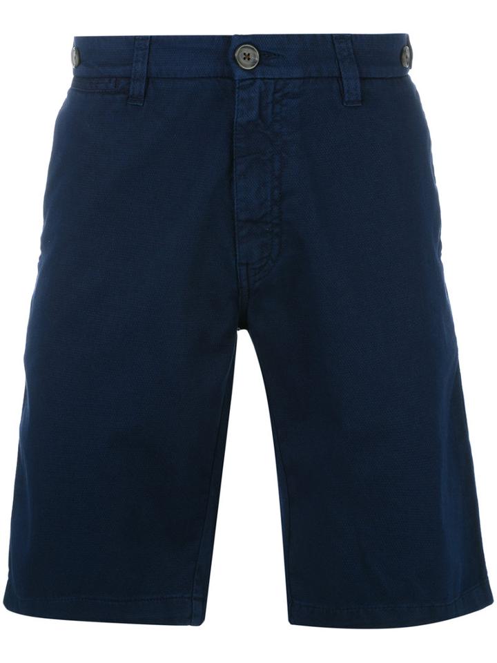 Eleventy - Deck Shorts - Men - Cotton/spandex/elastane - 31, Blue, Cotton/spandex/elastane