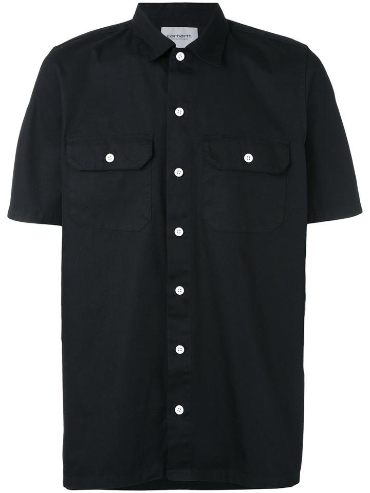 Carhartt - Two Pocket Short Sleeve Shirt - Men - Cotton - S, Black, Cotton