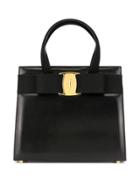 Salvatore Ferragamo Pre-owned Vara Bow Tote - Black