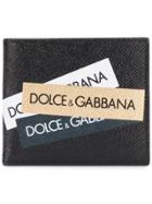 Dolce & Gabbana Printed Dauphine Wallet - Black