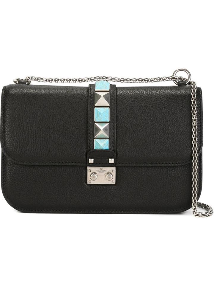 Valentino 'glam Lock Rolling' Shoulder Bag