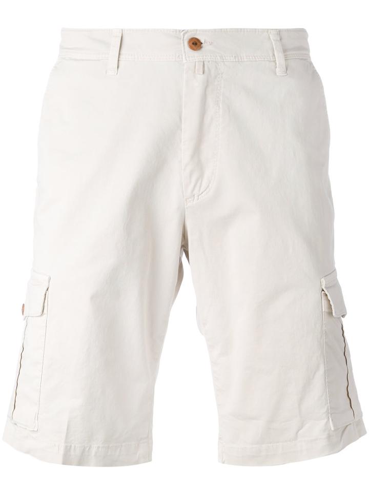 Briglia 1949 - Cargo Shorts - Men - Cotton/polyester/spandex/elastane - 34, Nude/neutrals, Cotton/polyester/spandex/elastane