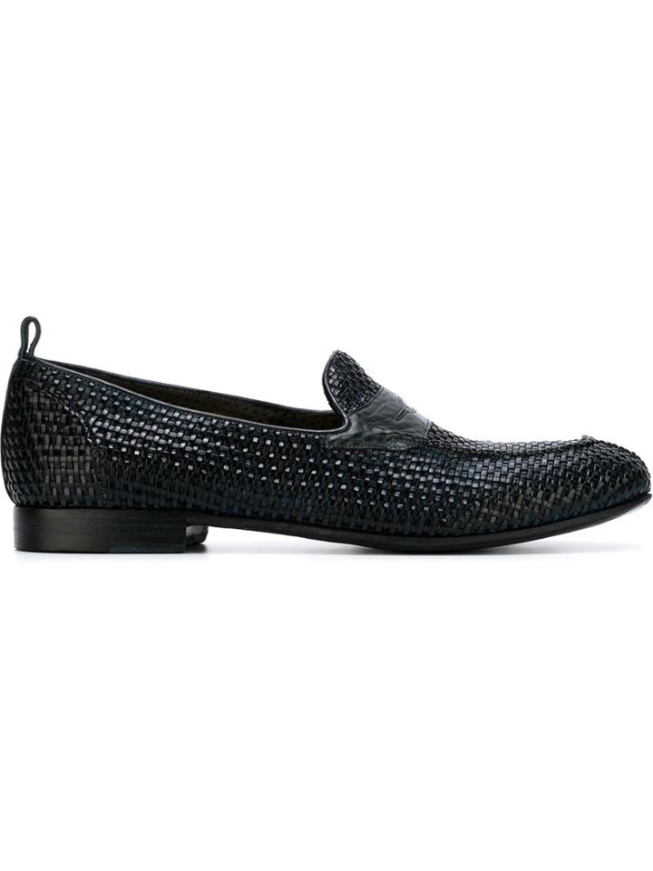 Silvano Sassetti Woven Loafers